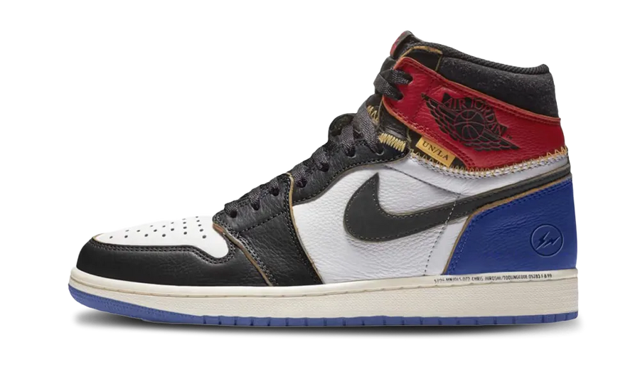 Air Jordan 1 Retro High OG SP Fragment x Union LA Varsity Red Sport Royal