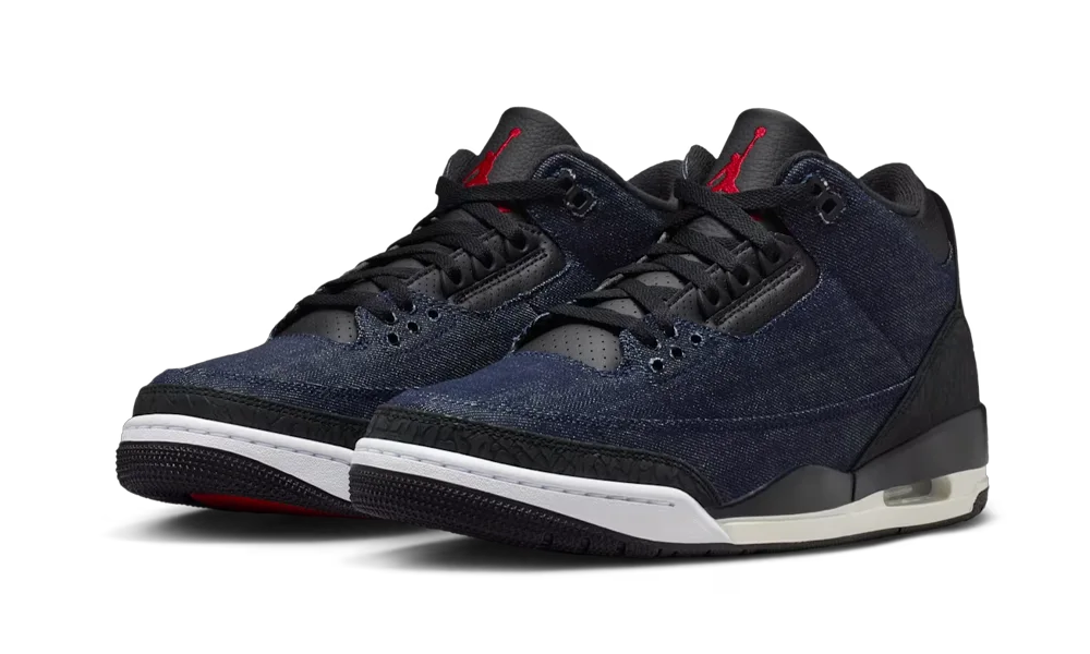 Levi Strauss & Co x Air Jordan 3 Retro Denim Black Sail