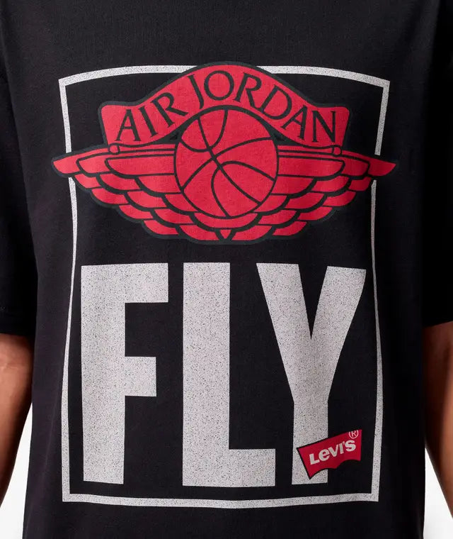Jordan  T-Shirt x Levi's® - Negro
