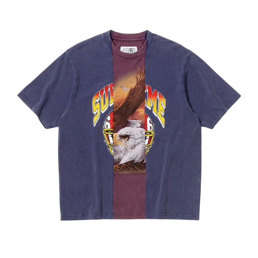 Supreme MM6 Maison Margiela Split S/S Top Blue