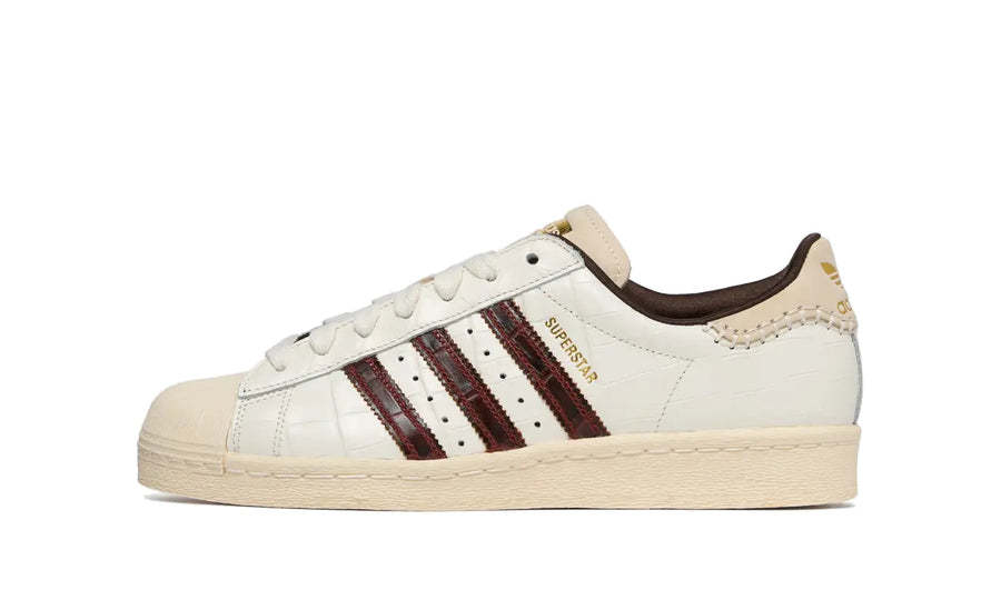 Adidas Superstar Wales Bonner White Brown Croc