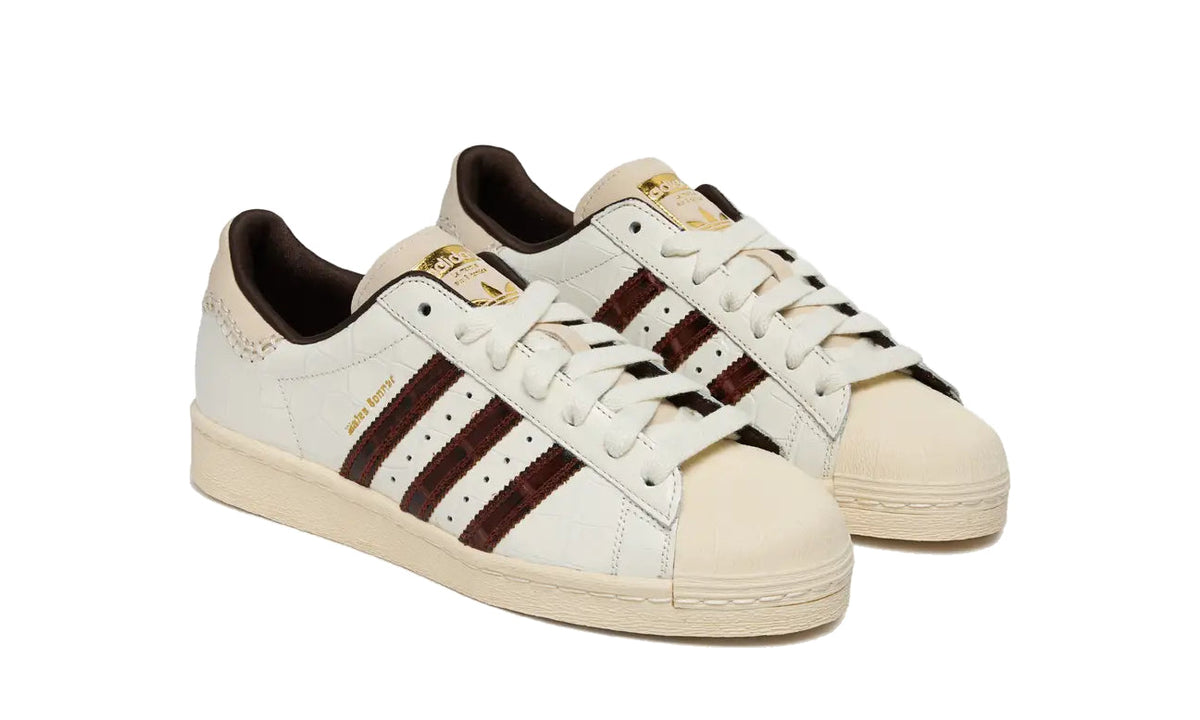 Adidas Superstar Wales Bonner White Brown Croc