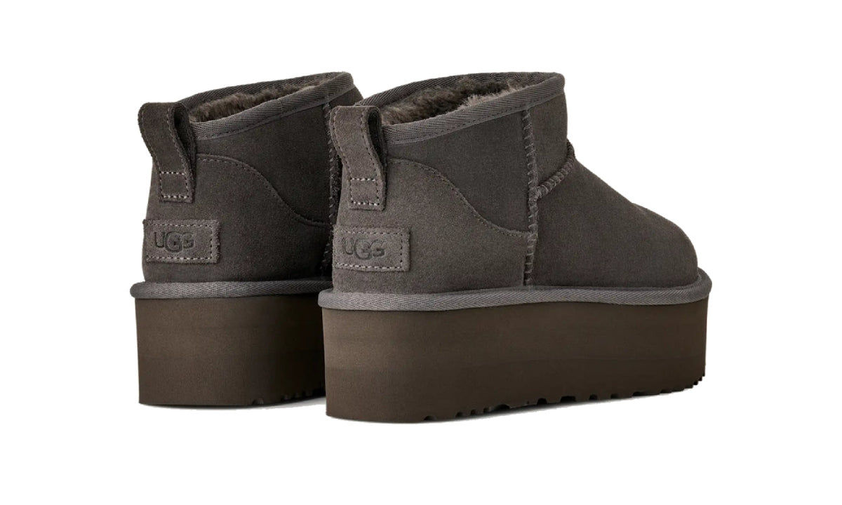 UGG Classic Ultra Mini Platform Boot Charcoal