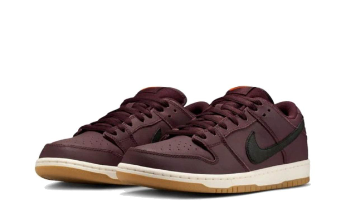 Nike SB Dunk Low Pro ISO Burgundy Crush Black-Mystic Dates-Sail