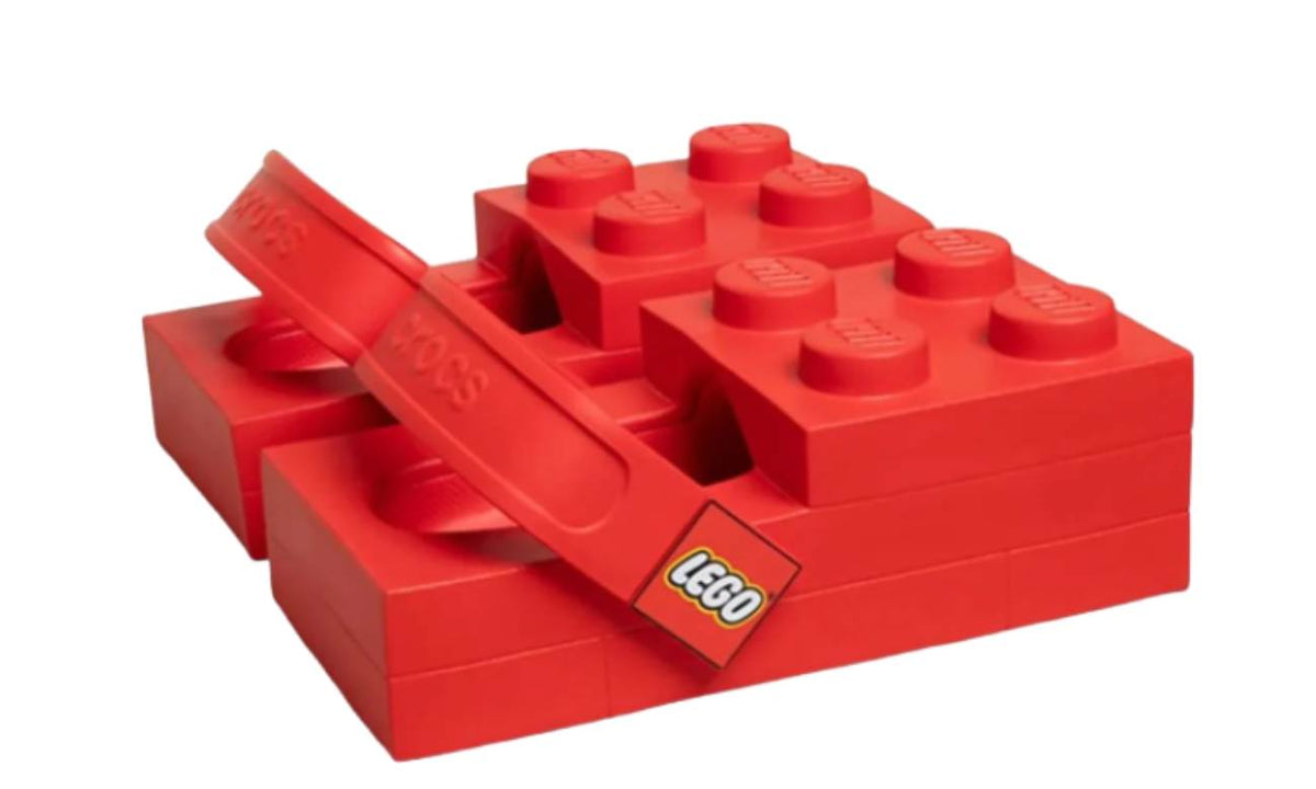 Crocs Brick Clog LEGO Red