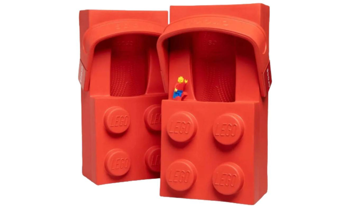 Crocs Brick Clog LEGO Red