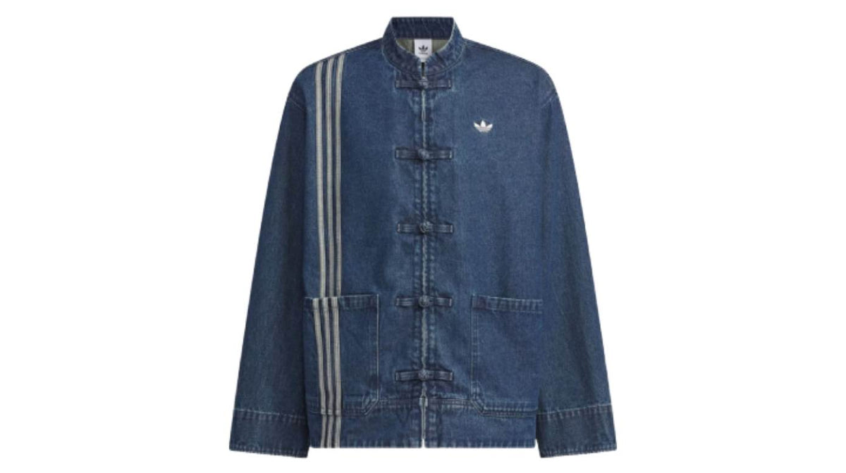 Adidas CTT Oversized Track 3.0 Jacket Asia Sizing 'Medium Blue Denim'
