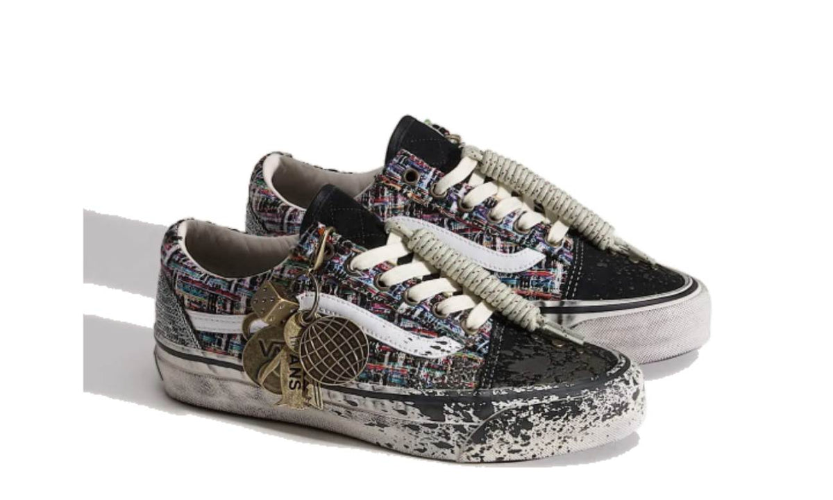 Vans Old Skool Premium Charms Black Grey