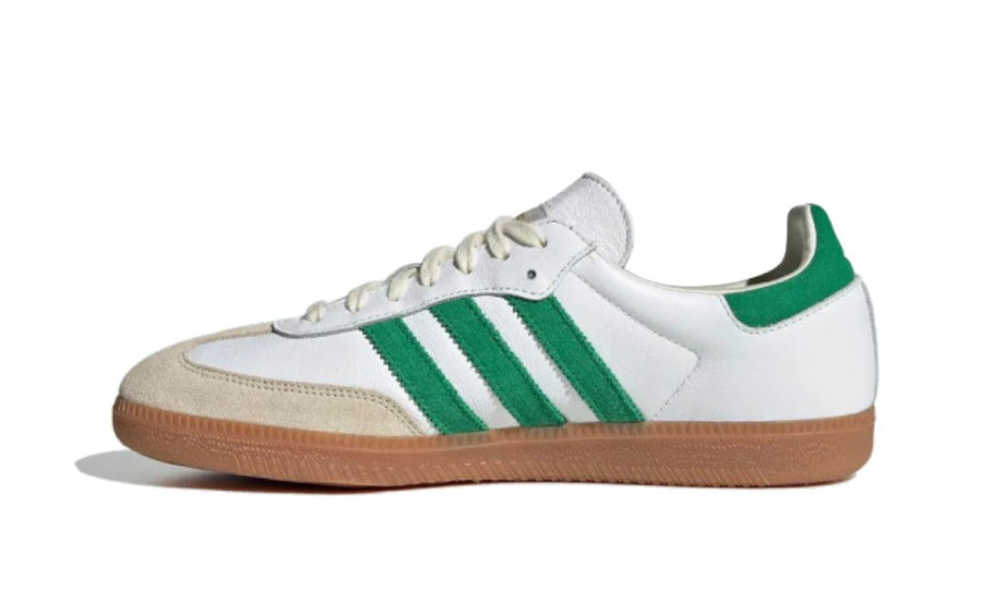 Sporty & Rich × Adidas Samba OG  Footwear White Green Gum