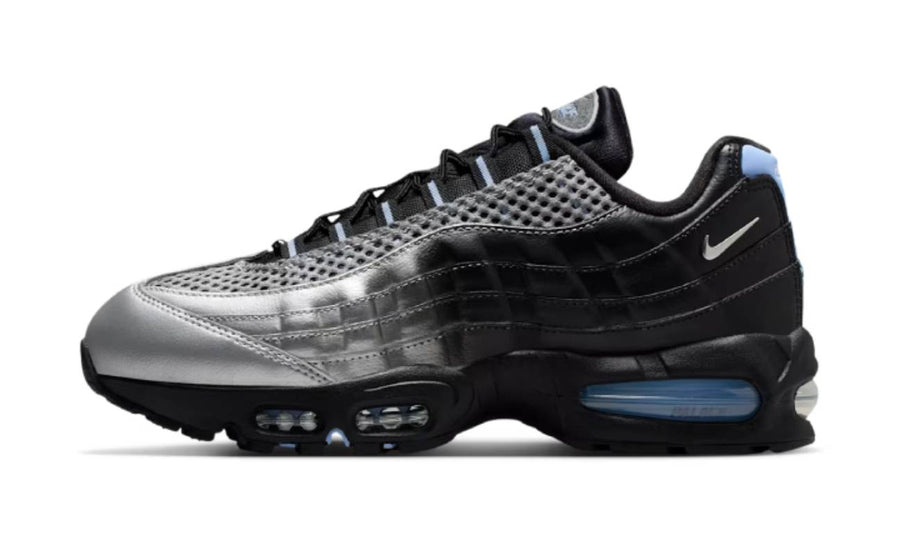 Air Max 95 Big Bubble x Palace Metallic Silver and Aluminium