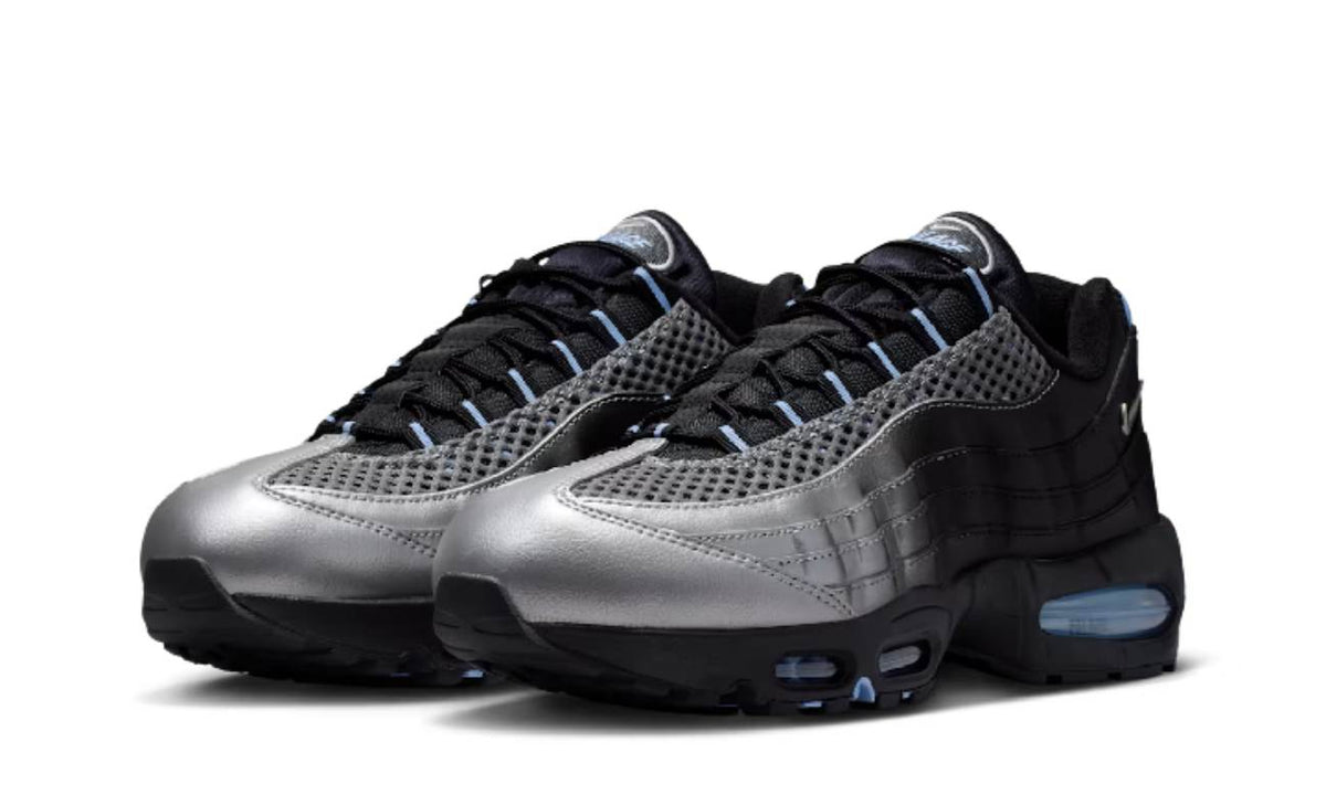 Air Max 95 Big Bubble x Palace Metallic Silver and Aluminium