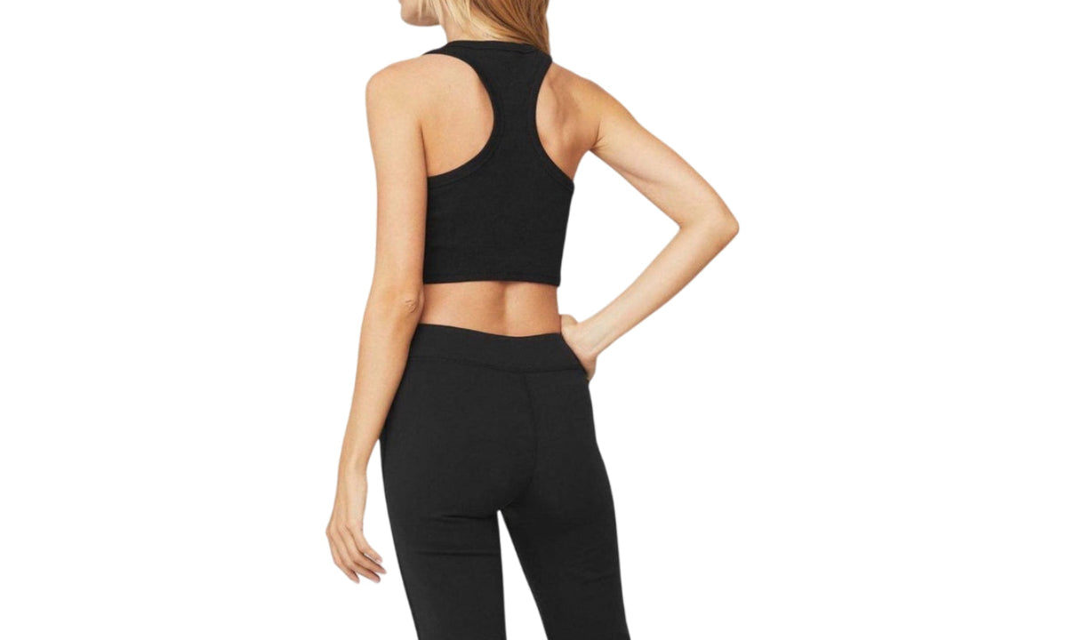 Alo Yoga Crop Tank Black