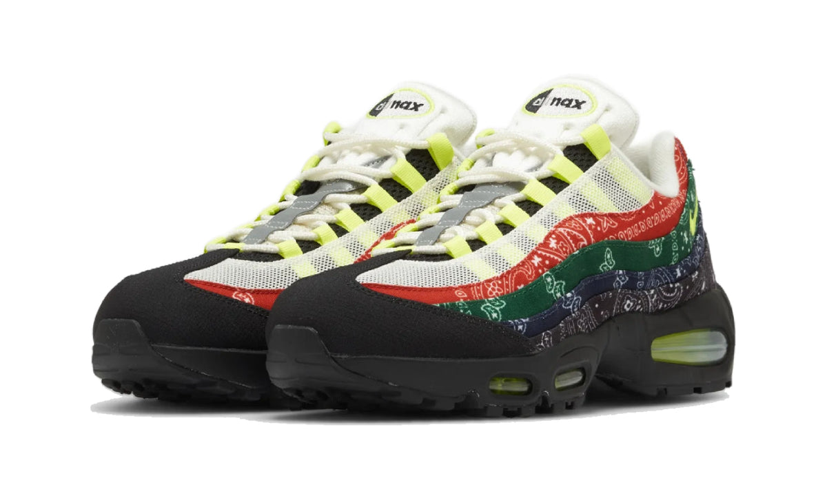 Nike Air Max 95 OG Big Bubble Neon Paisley Bandana