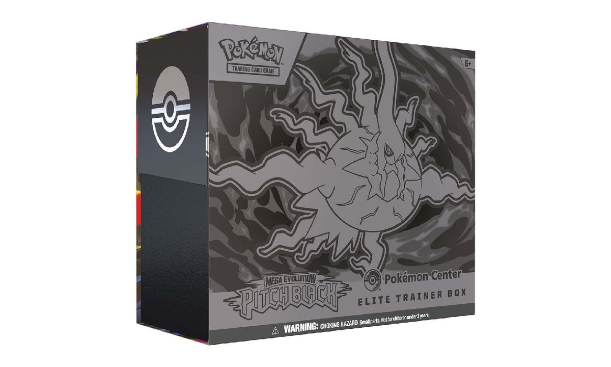 2026 Pokémon Mega Evolution Pitch Black Pokemon Center Elite Trainer Box