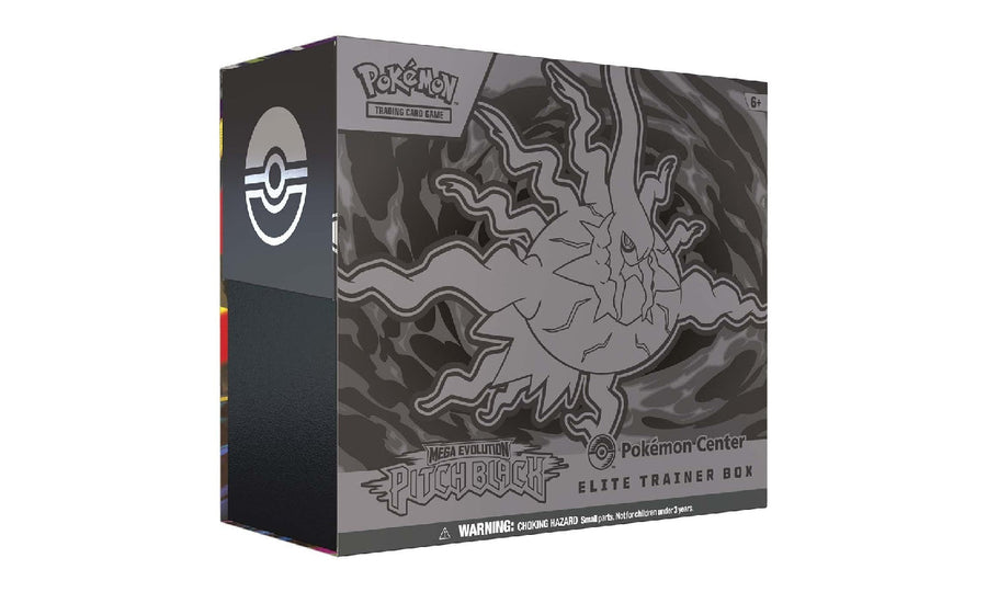 2026 Pokémon Mega Evolution Pitch Black Pokemon Center Elite Trainer Box