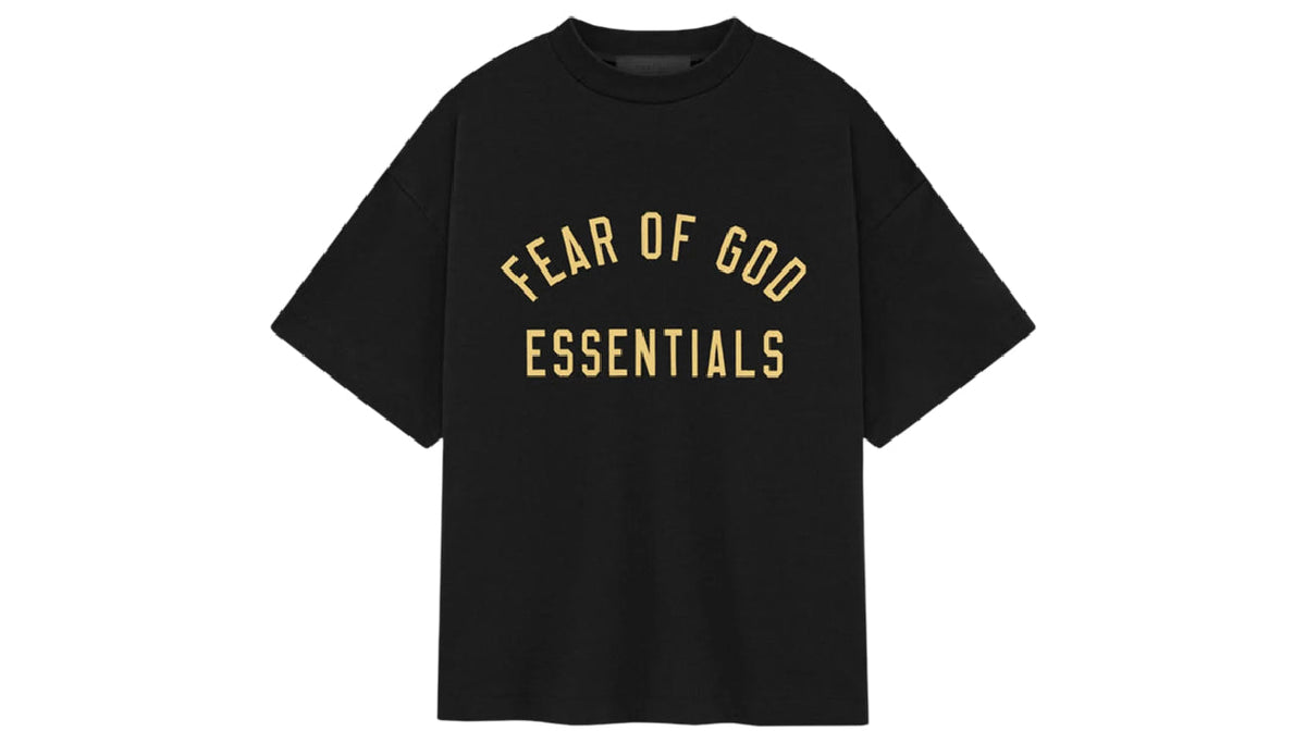 Fear of God Essentials Womens Tri-Blend Crewneck Tee Black