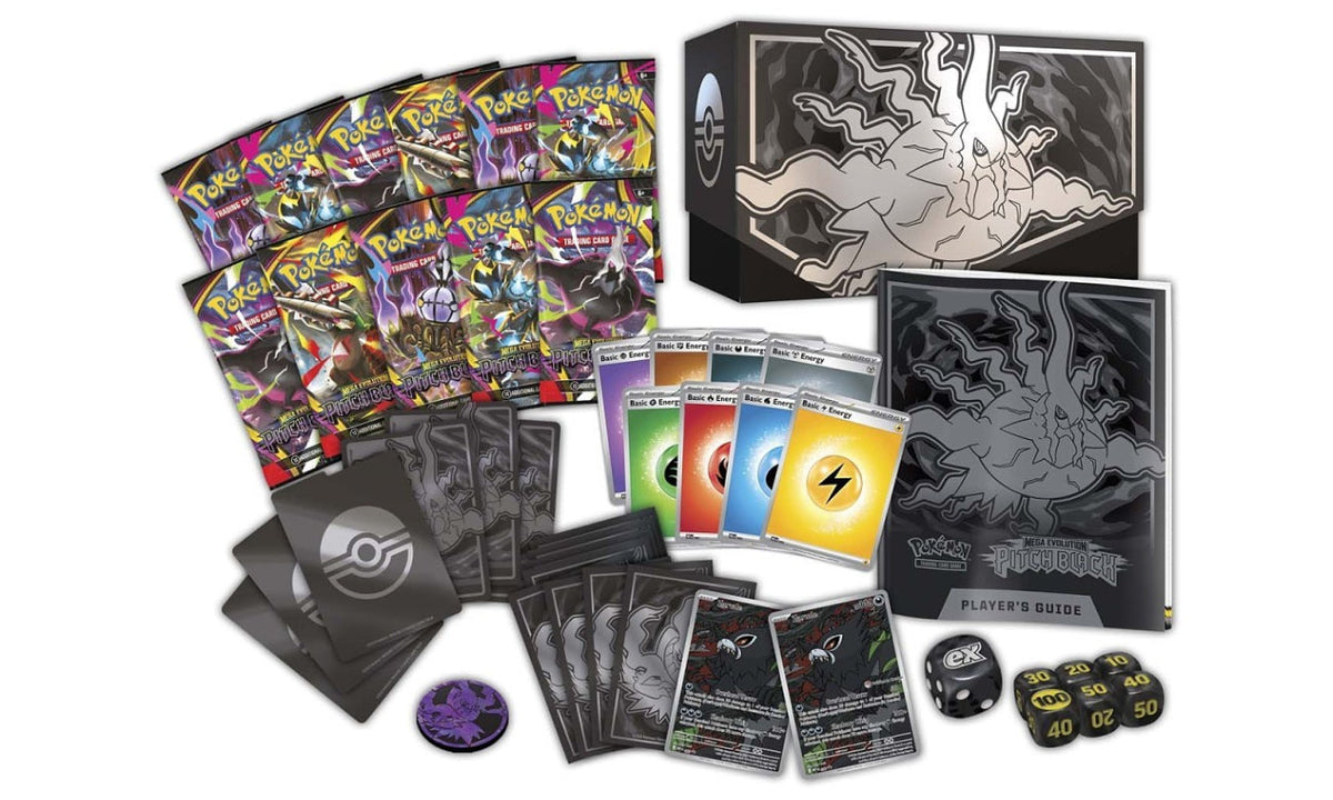 2026 Pokémon Mega Evolution Pitch Black Pokemon Center Elite Trainer Box