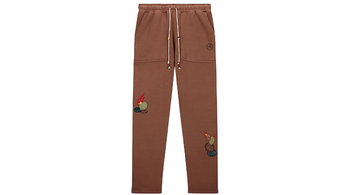 Travis Scott x Jordan Fleece Pants (Asia Sizing) Archaeo Brown