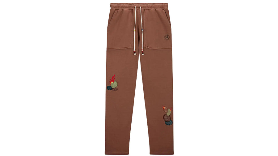 Travis Scott x Jordan Fleece Pants (Asia Sizing) Archaeo Brown
