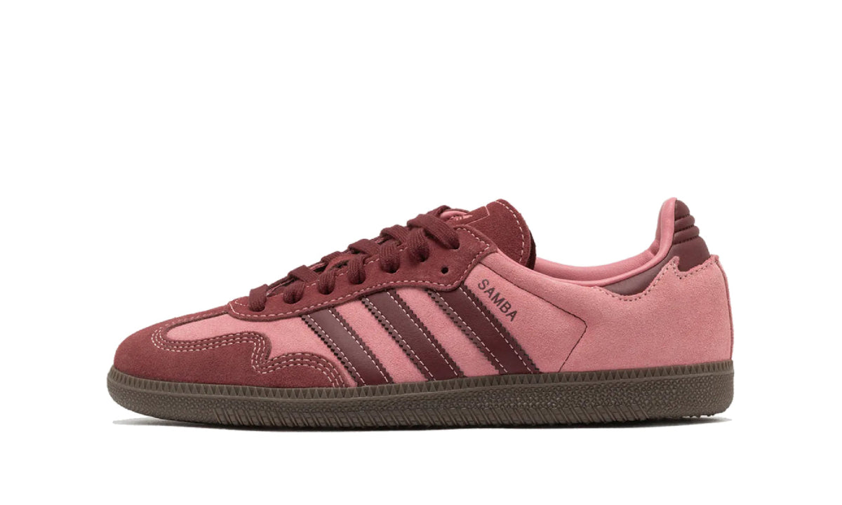 Adidas Samba OG Pink Spark Shadow Red Gum