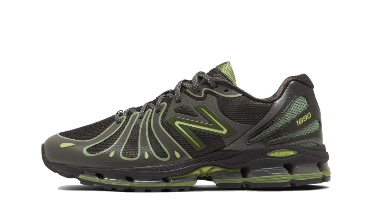 New Balance 1890 Faded Black Utility Green
