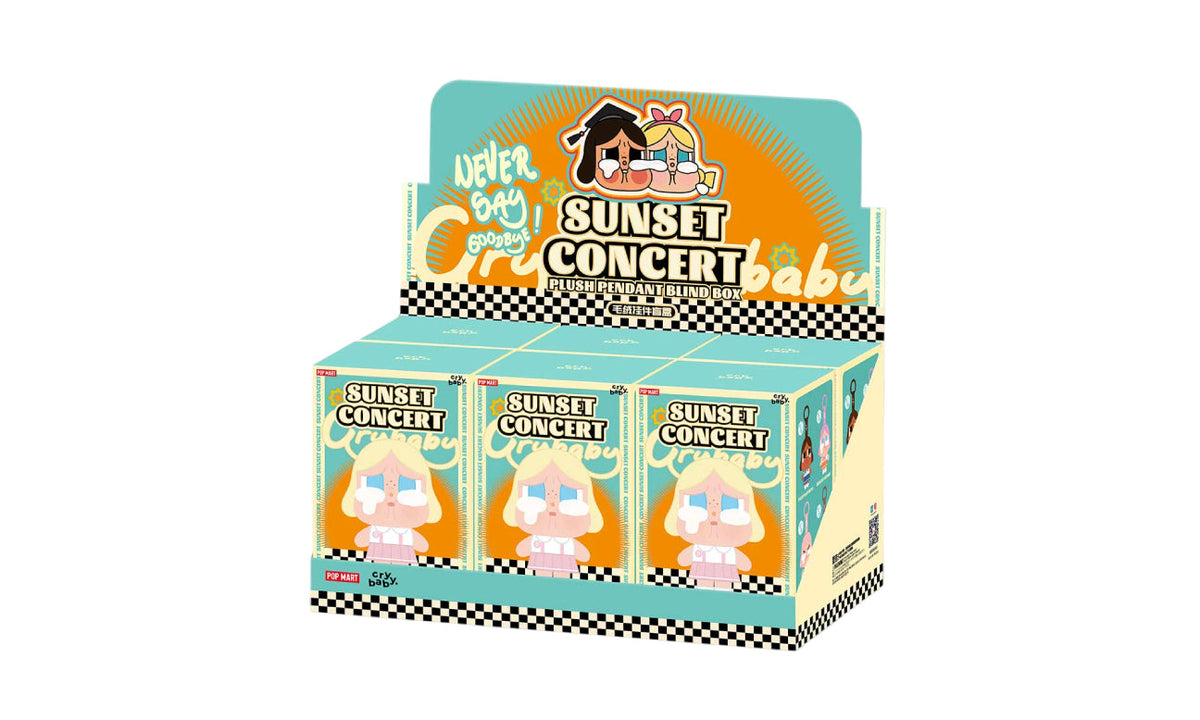 Pop Mart CRYBABY Sunset Concert Series Sealed Case