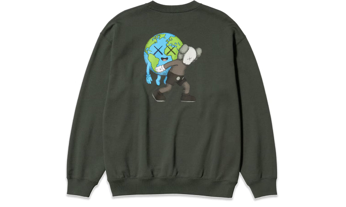 KAWS x Uniqlo Universe Graphic Earth Character Sweatshirt
