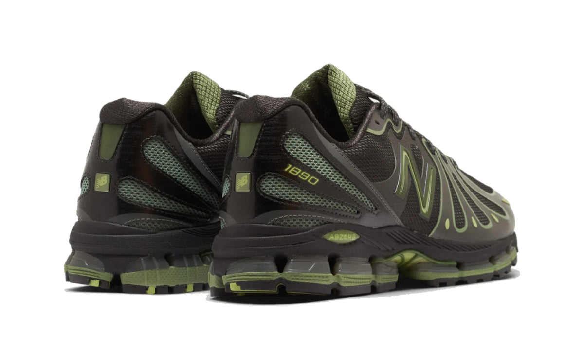New Balance 1890 Faded Black Utility Green