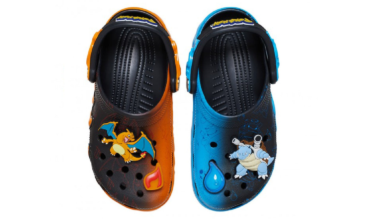 Crocs Classic Clog Pokémon Charizard vs. Blastoise