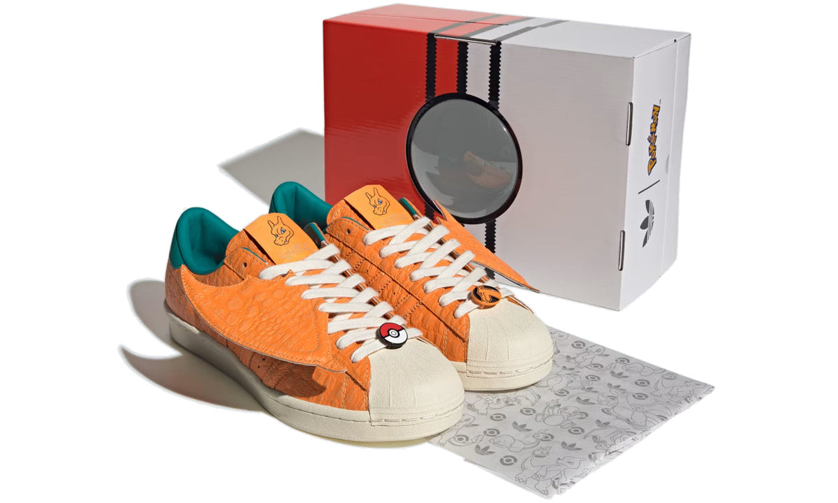Pokémon x adidas Superstar Vintage Charizard
