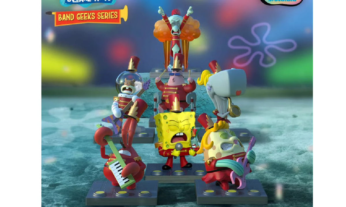 Mighty Jaxx SpongeBob SquarePants Band Geeks Series