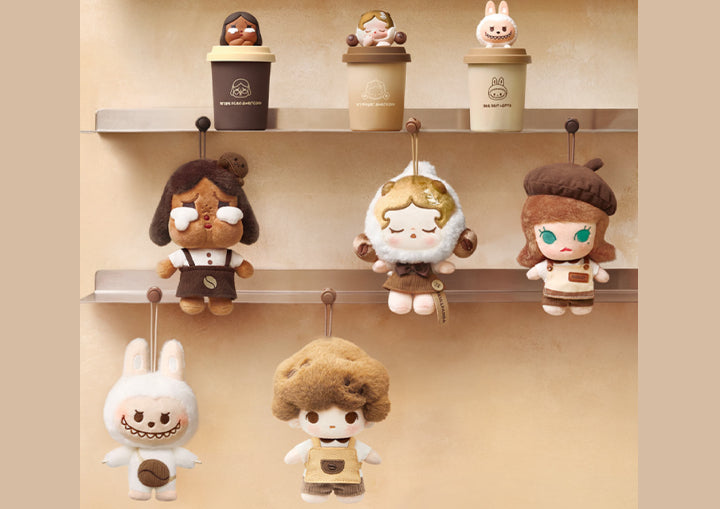 Pop Mart POP BEAN Coffee Factory Series Plush Pendant Sealed Case