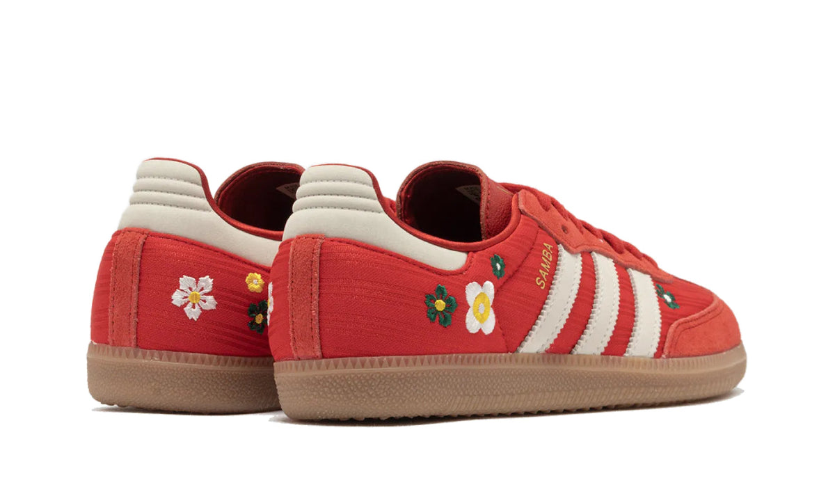 Liberty London x adidas Samba OG Red Floral