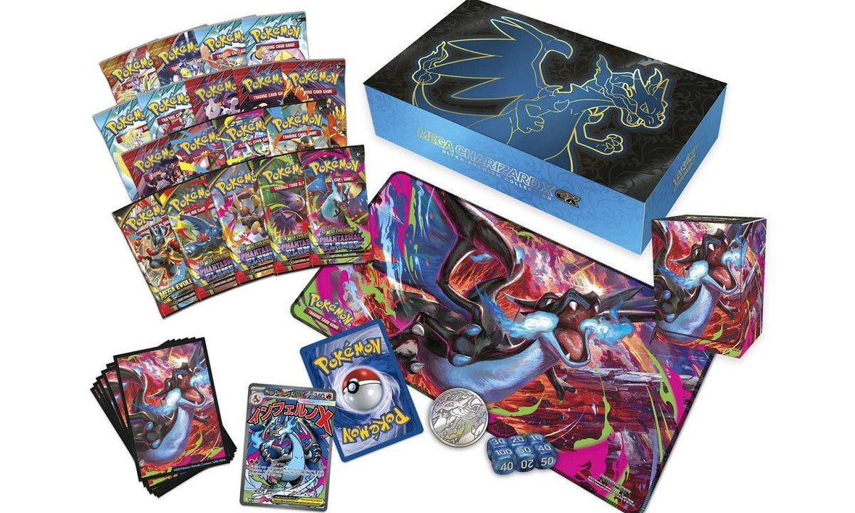 2025 Pokémon Mega Evolution Charizard X ex Ultra-Premium Collection