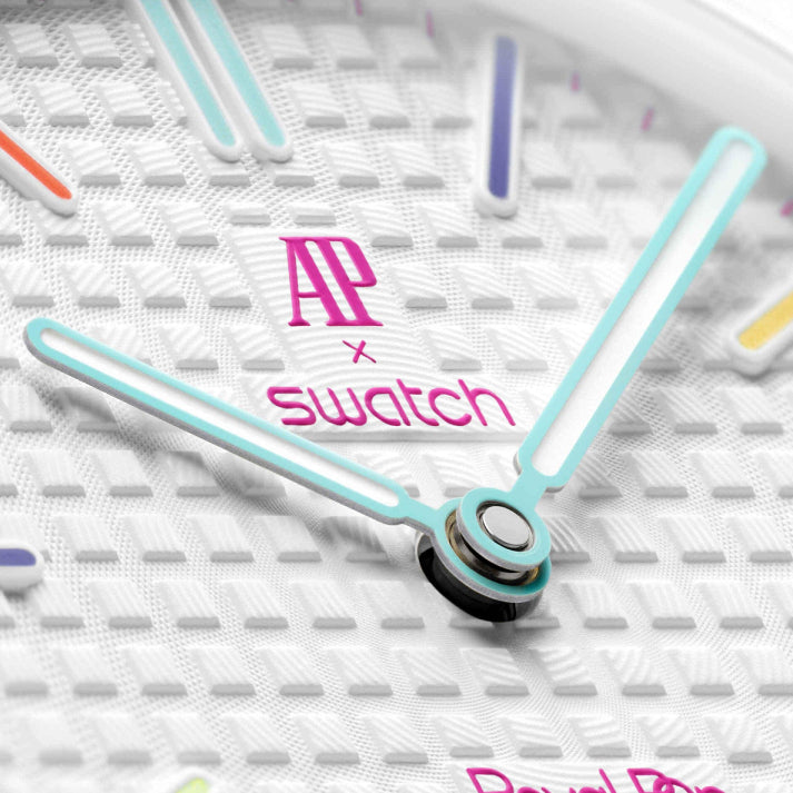 Swatch x AP Royal Huit Blanc