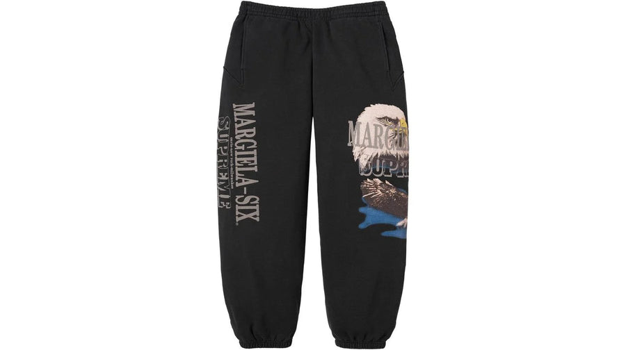 Supreme MM6 Maison Margiela Eagle Sweatpant Black