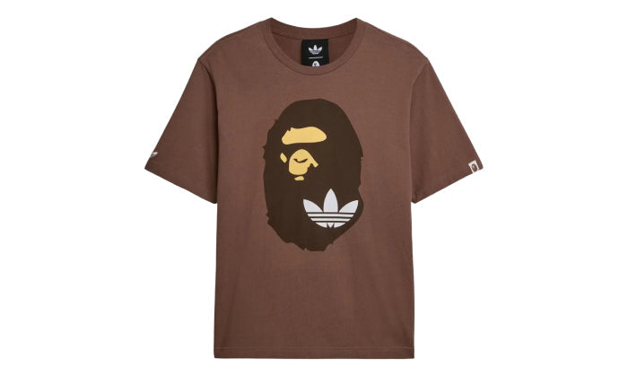 adidas x BAPE Ape Head Tee Brown