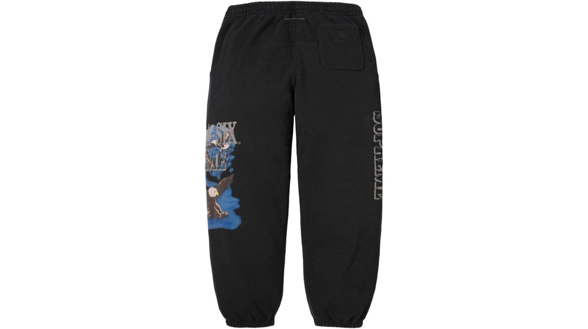 Supreme MM6 Maison Margiela Eagle Sweatpant Black