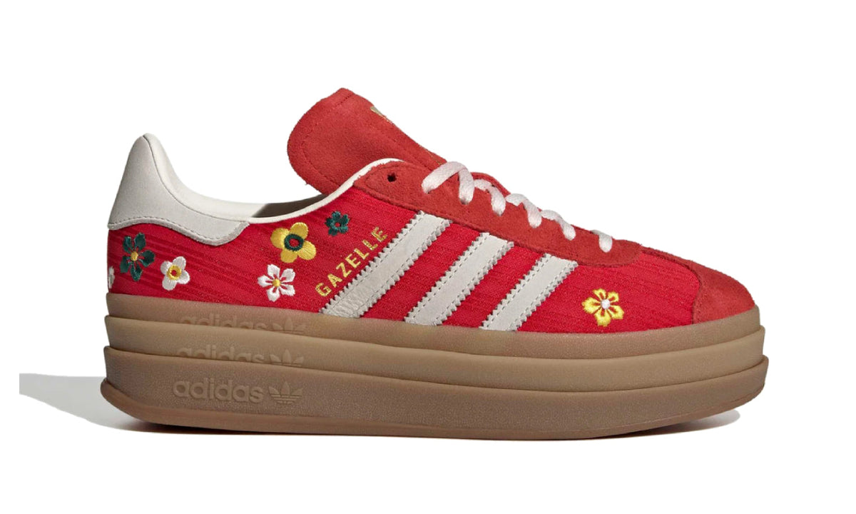 Adidas Gazelle Bold Better Scarlet Floral