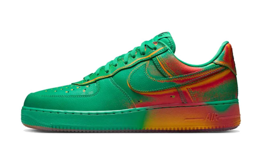 Nike Air Force 1 Low Stadium Green Spray Orange