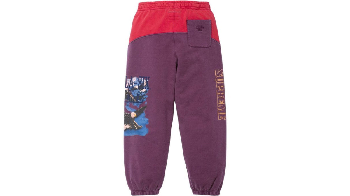 Supreme MM6 Maison Margiela Eagle Sweatpant Purple