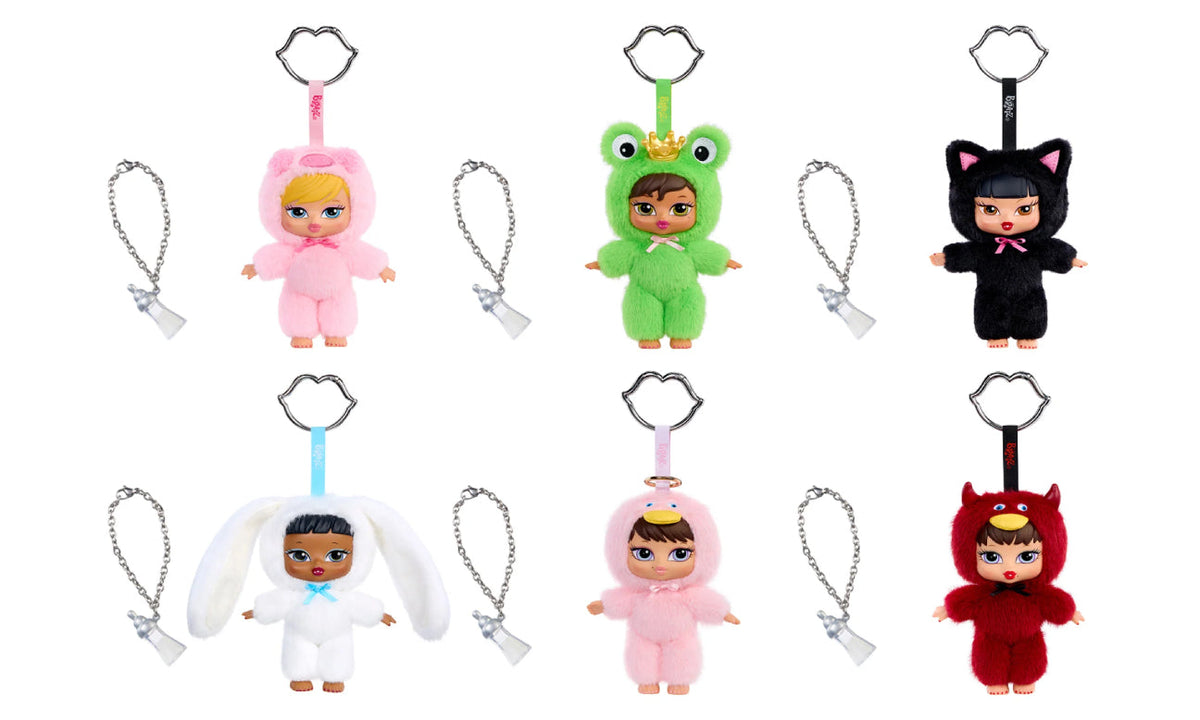 Bratz Bratziez Iconz Seriez Plush Keychain Single Blind Box