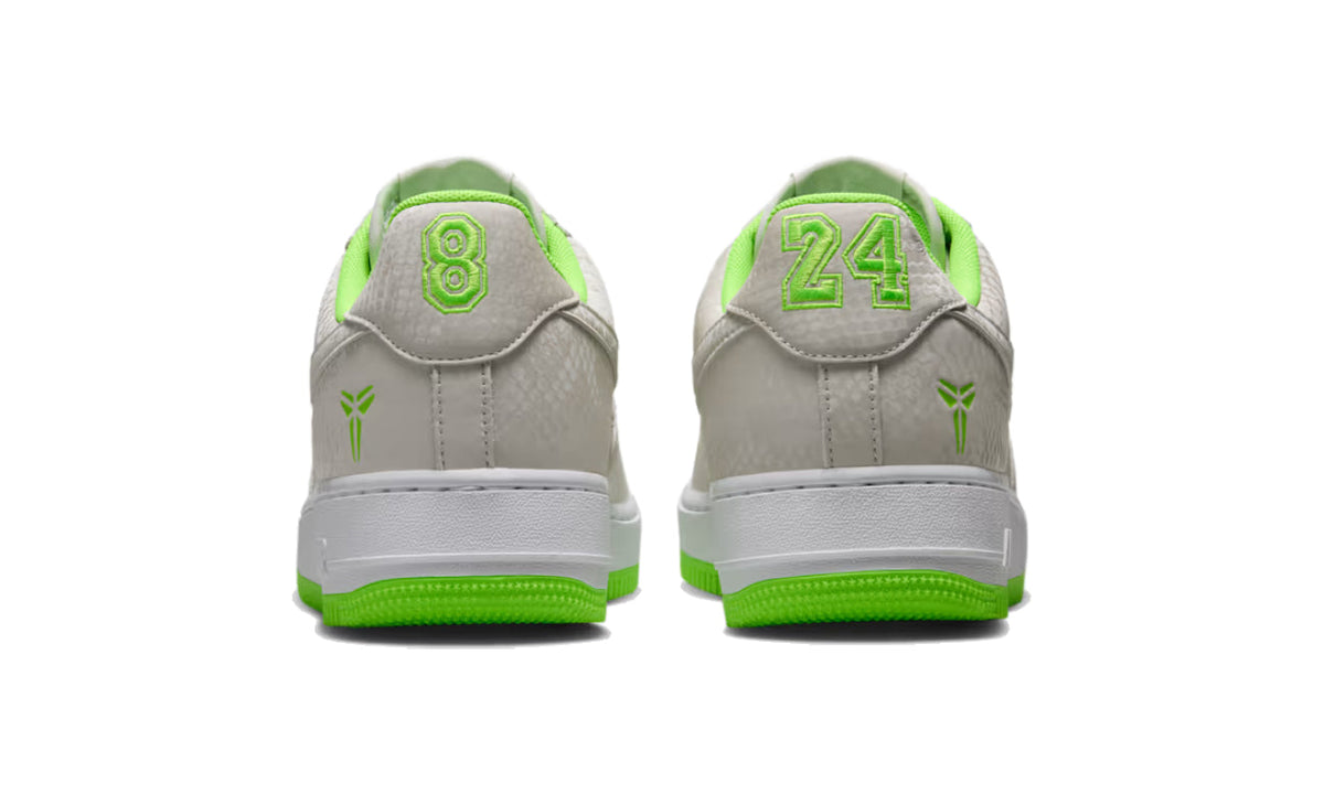 Nike Air Force 1 Low Kobe Bryant Forever Vast Grey Electric Green