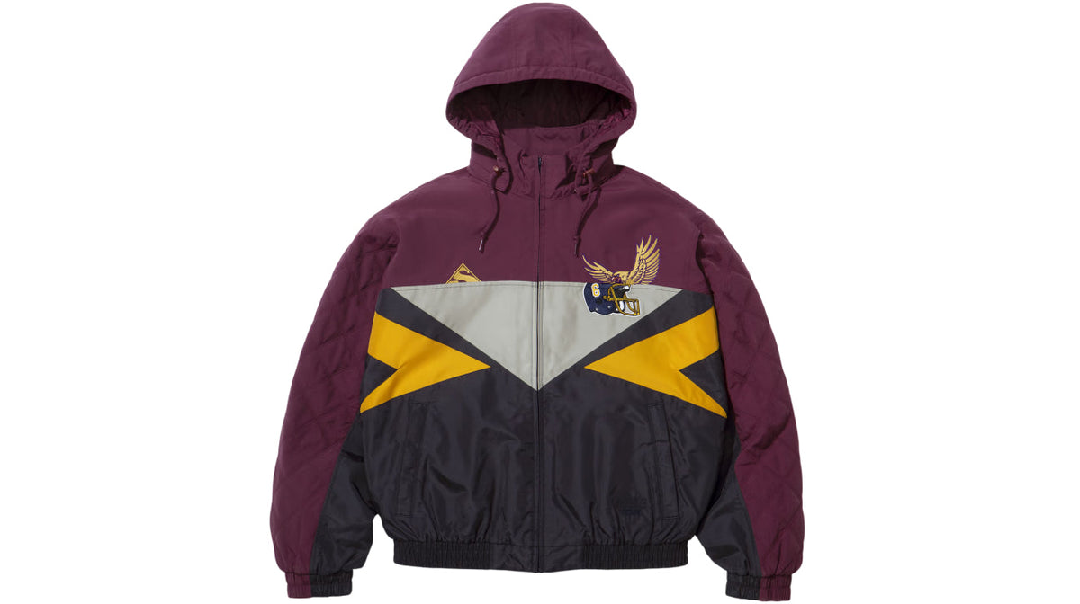 Supreme MM6 Maison Margiela Split Stadium Jacket Purple