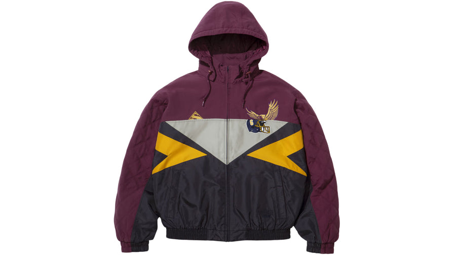 Supreme MM6 Maison Margiela Split Stadium Jacket Purple