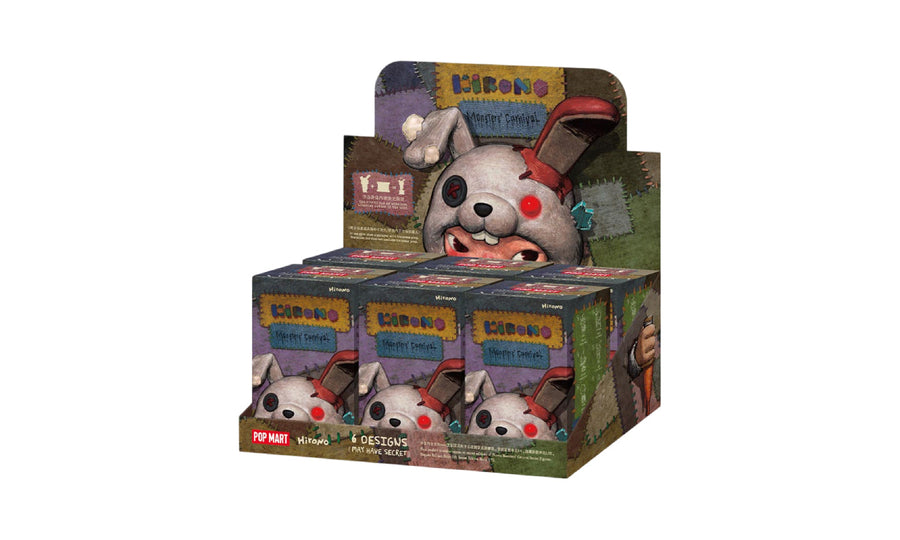 Pop Mart Hirono Monsters' Carnival Series Figures Sealed Case