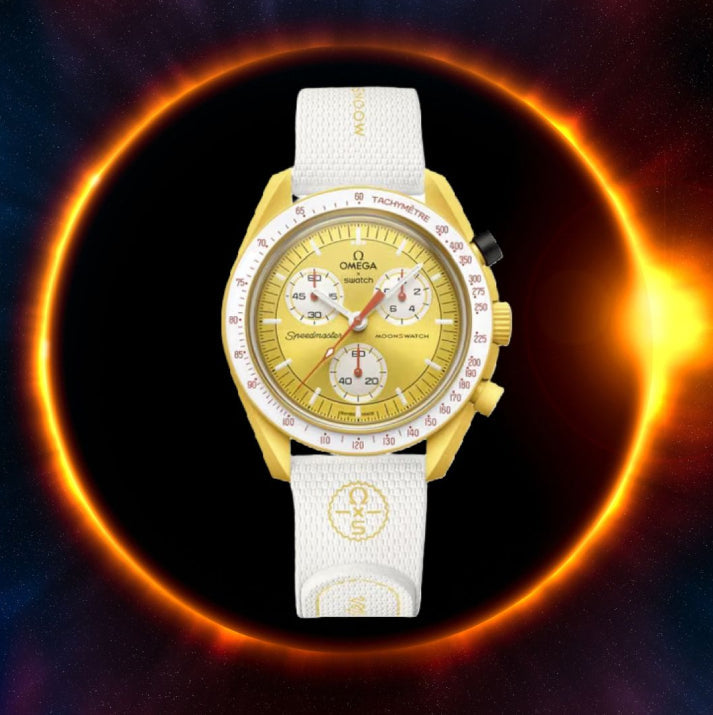 Swatch x Omega Bioceramic Moonswatch Mission to the Sun - Solar Eclipse