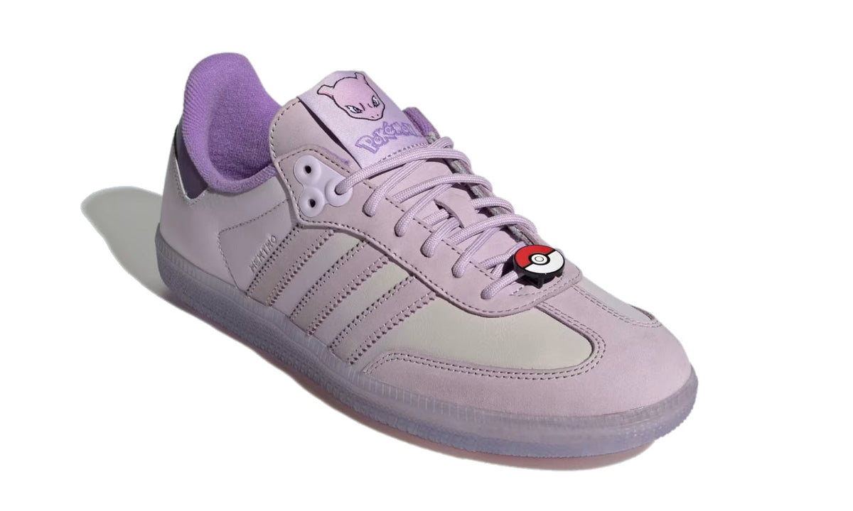 Pokémon x adidas Samba OG Mewtwo Lavender