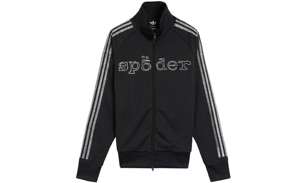 Adidas x Sp5der Rhinestone Track Top Black