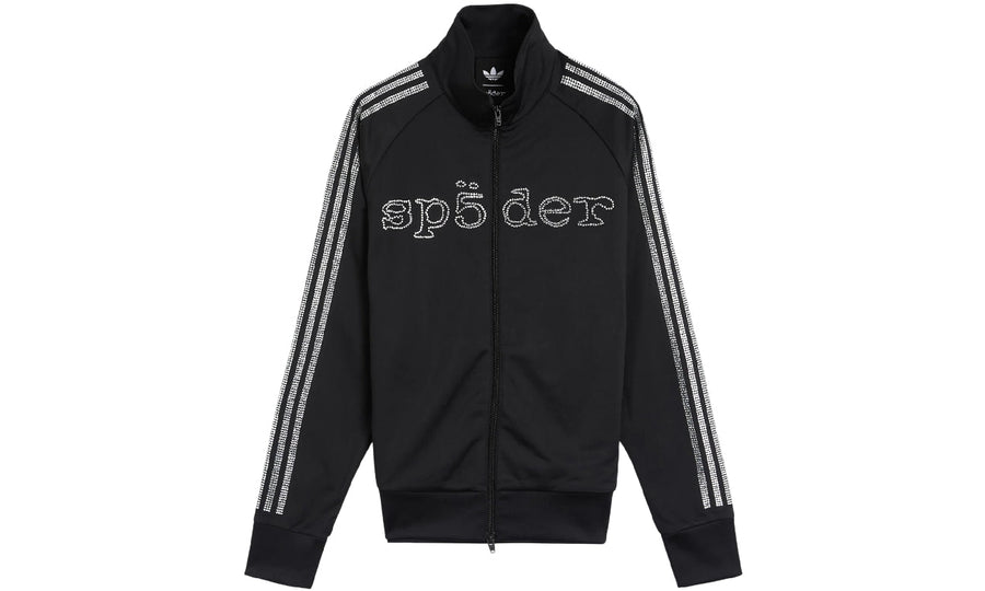 Adidas x Sp5der Rhinestone Track Top Black